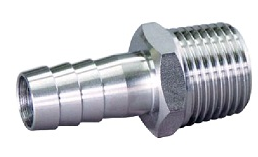 Đầu nối đuôi chuột ren ngoài 13mm