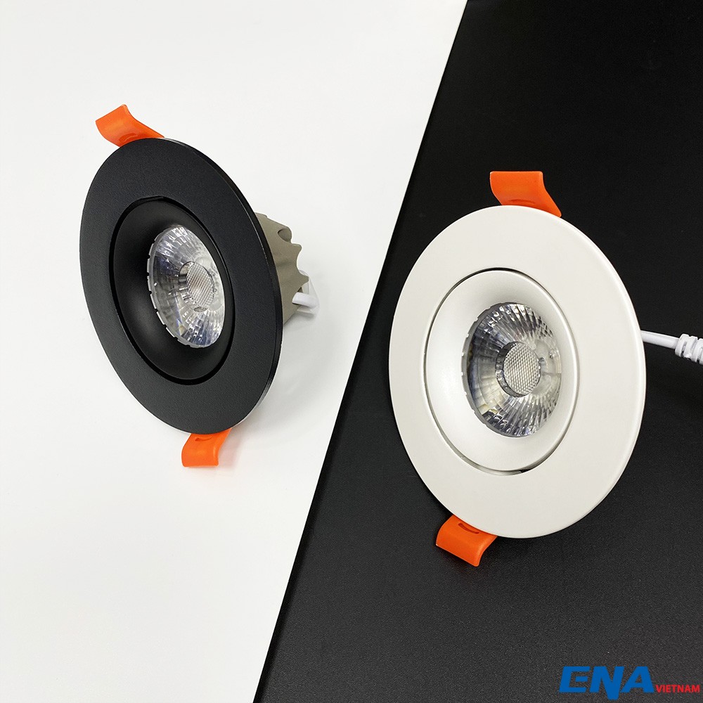 Đèn led chỉnh hướng 15W Ø115 DCE series ENA DCE15-140/CB(T), ánh sáng trắng