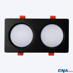 Đèn led downlight âm trần 7 x 2 W Ø90 DTD series ENA DTD2x07-120/SE(V), ánh sáng vàng