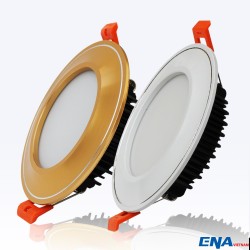 Đèn led downlight âm trần vỏ vàng 7W Ø90 DTL series ENA DTL07-120/SE(T)V, ánh sáng trắng