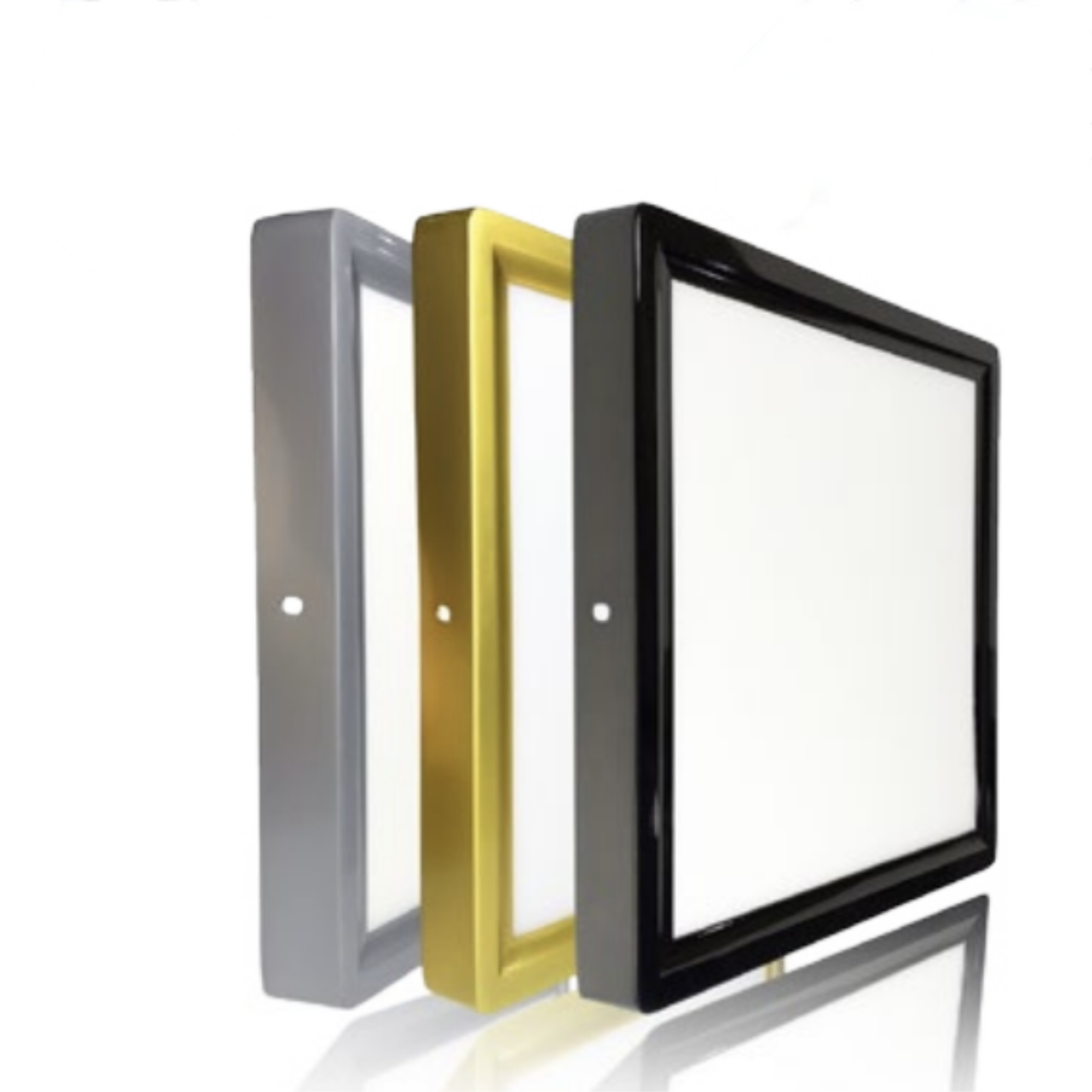 Đèn led ốp trần nano bạc 20W ☐225 OC series ENA OVC20-225/SE(V)B, ánh sáng vàng
