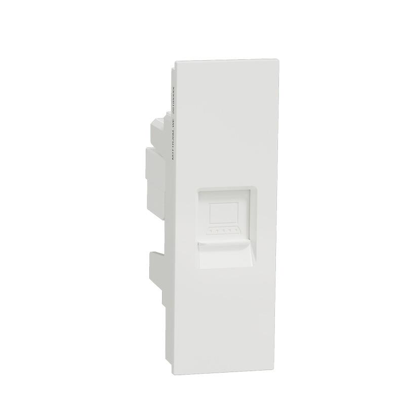 Ổ cắm mạng cat5e size S M3T Schneider 1RJ5M_WE