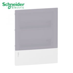 Tủ điện nhựa âm tường 18 module Resi9 MP Schneider MIP22118T, kích thước 402x252x98 mm, cửa mờ