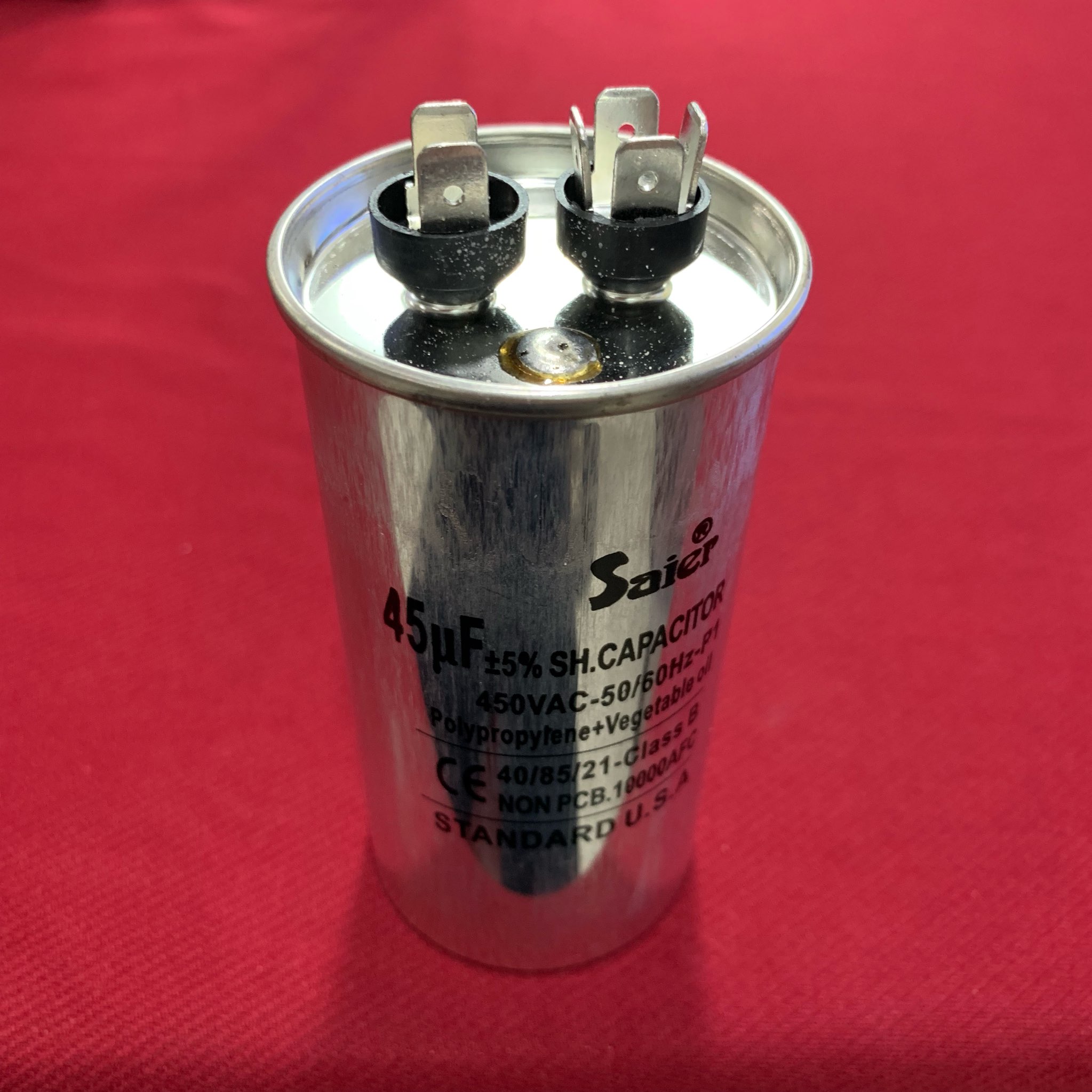 Tụ nhôm Saier CBB65 50µF