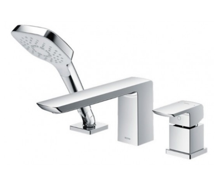 Vòi xả bồn nóng lạnh Kèm sen tắm (3 lỗ) Toto TBG02305B