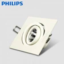 Bộ chiếu điểm vuông Philips GD100B 1x9W 4000K, ánh sáng trung tính, 6 cái/thùng