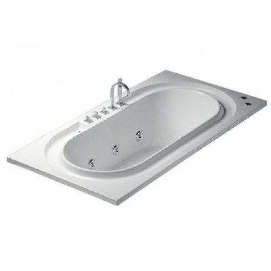 Bồn Tắm Massage Hơi CAESAR MT212S Sục Khí, Bồn Xây