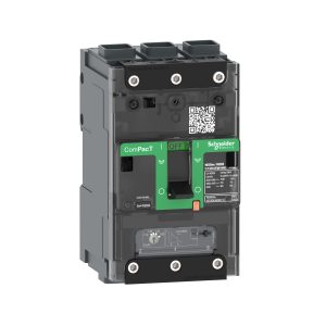 Cầu dao tự động dạng khối MCCB Compact NSXm E, 16KA @380/415Vac, với trip từ nhiệt TMD, 3P, 63A Schneider C11E3TM063L