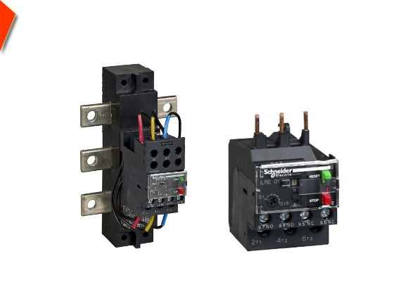 Rơ le nhiệt EasyPact TVS hợp bộ với khởi động từ có cầu đầu nối bằng ốc vít, 23...32, E25...E38, Schneider LRE32