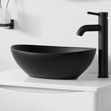 Vòi Lavabo MC-4114 Đen Mờ, Xoay 360 độ, Tay Đũa, Cao Cấp
