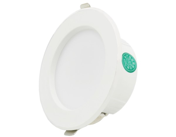 Đèn led downlight âm trần ngôi sao viền trắng 12W, Ø115-140, kích thước D150*H48, Kosoom DL-KS-VT-12, ánh sáng trắng
