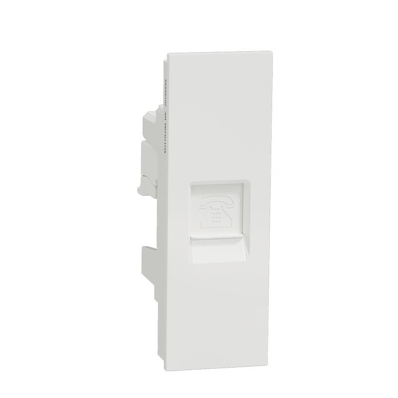 Ổ cắm mạng cat6e, sze S Schneider M3T1RJ6M_WE