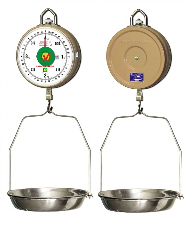 Cân treo 1 mặt số 12kg Nhơn Hoà CĐHNT-12