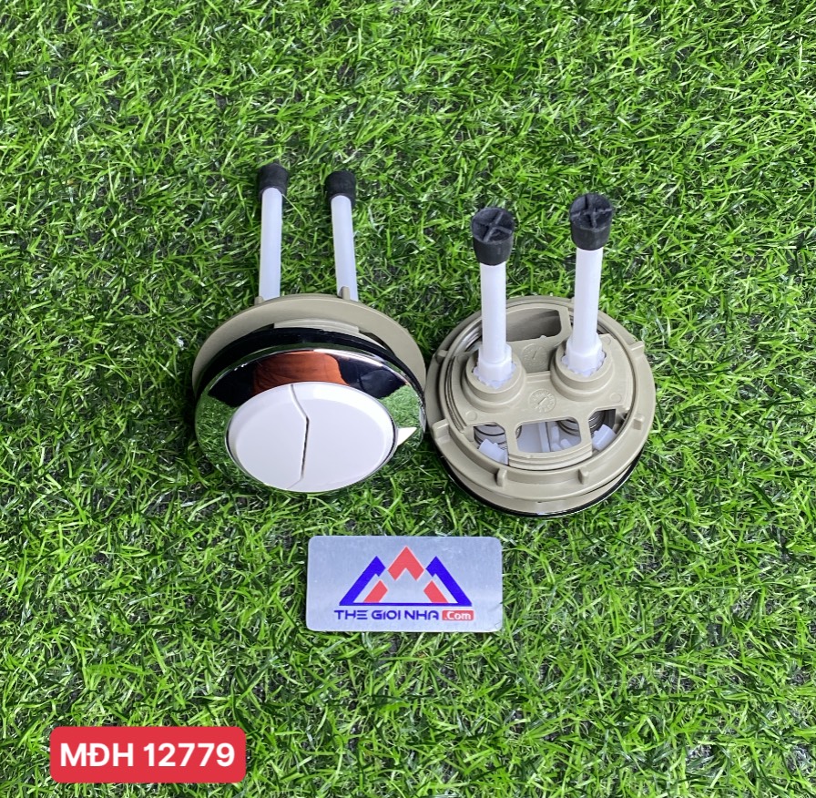 Nút 2 nhấn OVAL Caesar KAG NB1338 2 chế độ xả, bền đẹp