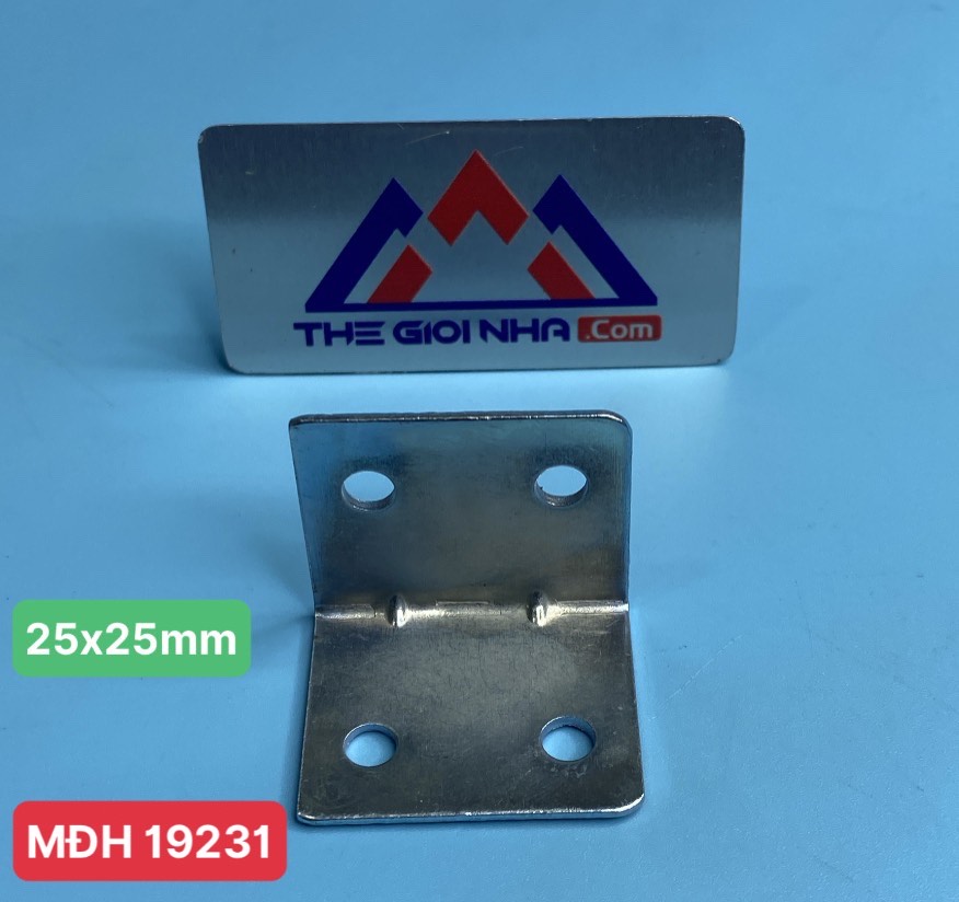 Bát ke góc L 25x25, loại 4 lỗ