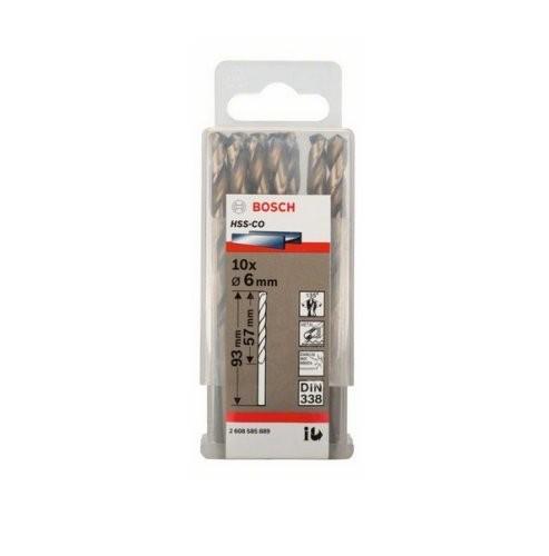 Mũi khoan INOX 12mm HSS-Co Bosch 2608585903, hộp 10 mũi