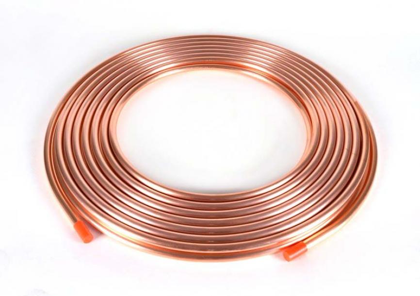 Ống đồng máy lạnh phi 10 Toàn Phát dày 0.71mm 15m/cuộn