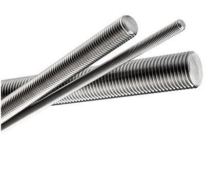 Thanh Ty Ren Inox 304 M3, cắt cây dài 0.5m, 1m, 1m5, 2m