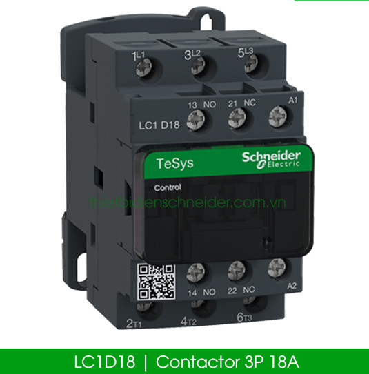 Contactor Schneider LC1D18 3P 18A