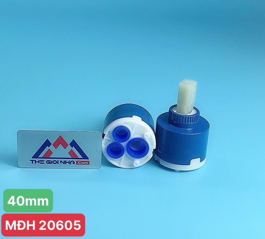 Lõi sen vòi nóng lạnh chân thấp, phi 40mm