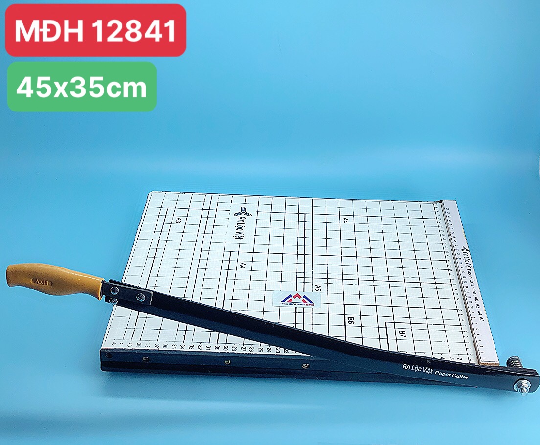 Bàn cắt giấy khổ A4, A3 bằng gỗ trắng