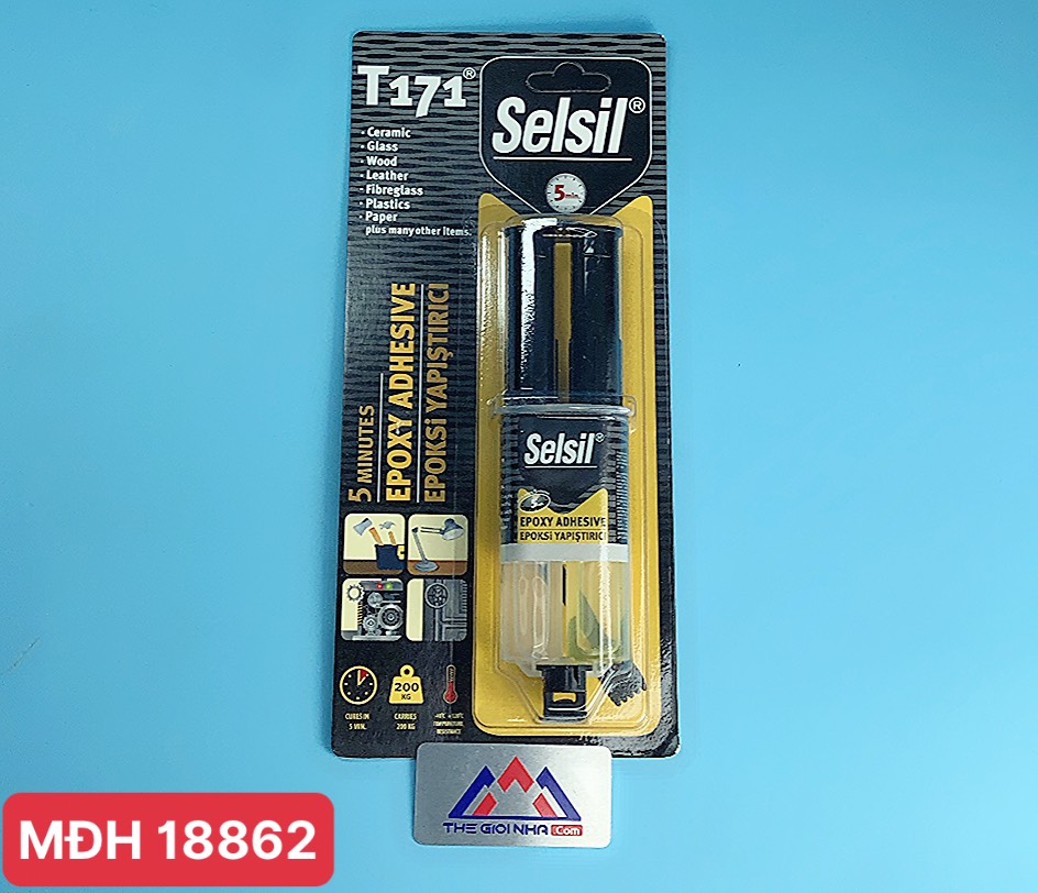 Keo đa dụng Selsil T171 Epoxy 5 minutes 24ml