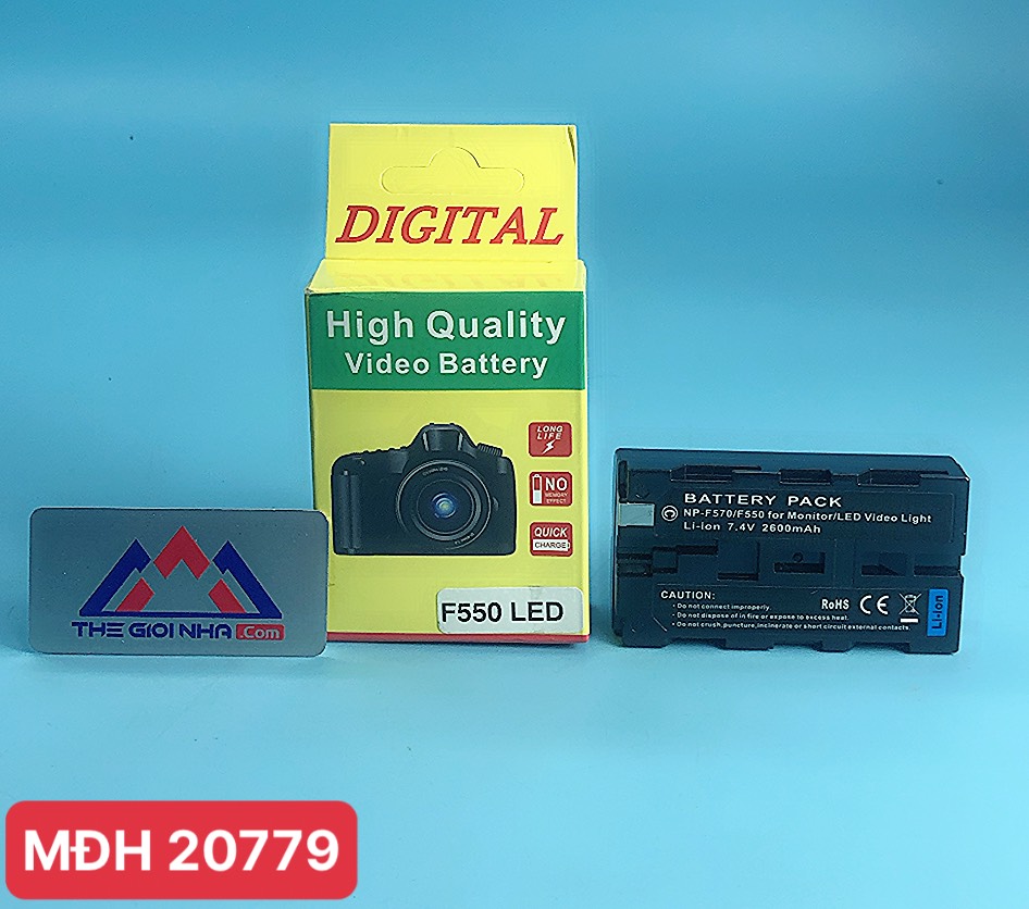 Pin Kingma for Sony NP-F550 2200mAh