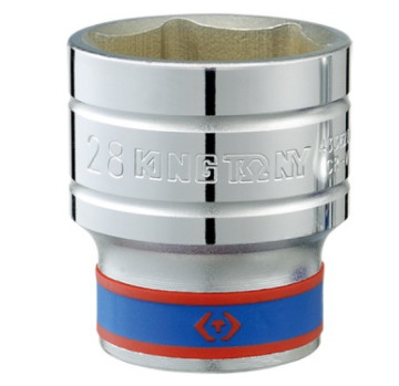 Đầu tuýp ngắn 1/2″ lục giác 10mm Kingtony 433510M