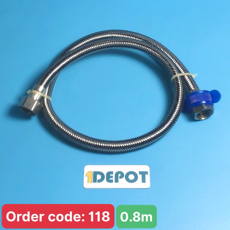 Dây cấp nước inox lạnh 80cm Vanni