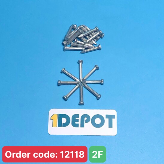 Đinh thép đóng tường bê tông SANKY 2P, gói 100g