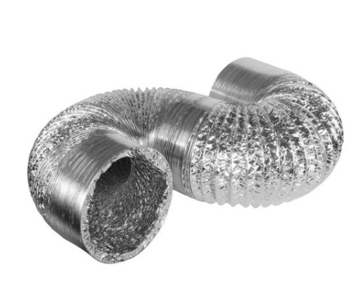 Ống gió mềm nhúng giấy bạc D300 8m/cuộn