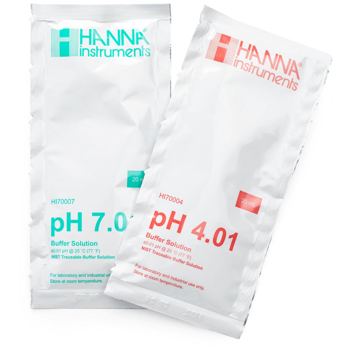 Chất chuẩn đo pH 7.01 Hanna HI70007P, 25x20ml/hộp