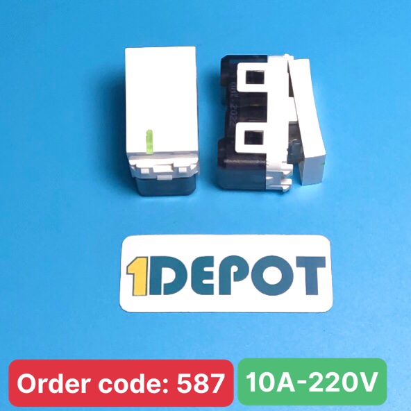 Công tắc 1 chiều 10A 220V MPE A6M/1