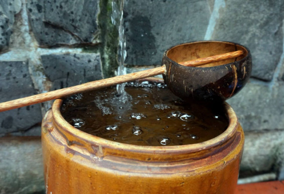 Gáo dừa múc nước truyền thống, bền đẹp