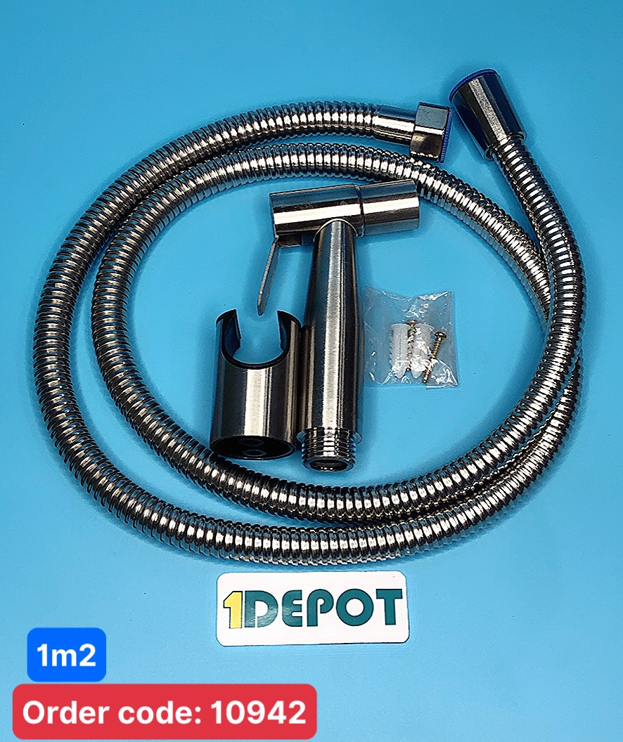Bộ vòi xịt vệ sinh Inox 304 Luco VXI304 Chống gỉ, áp lực mạnh