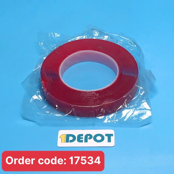 Cuộn năng keo 2 mặt siêu dính cường lực 1cm x 10m x 0.8mm