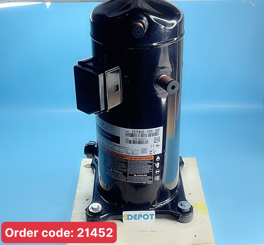 Máy nén lạnh Copeland ZR72KCE-TFD-522 6HP R407C 3 pha
