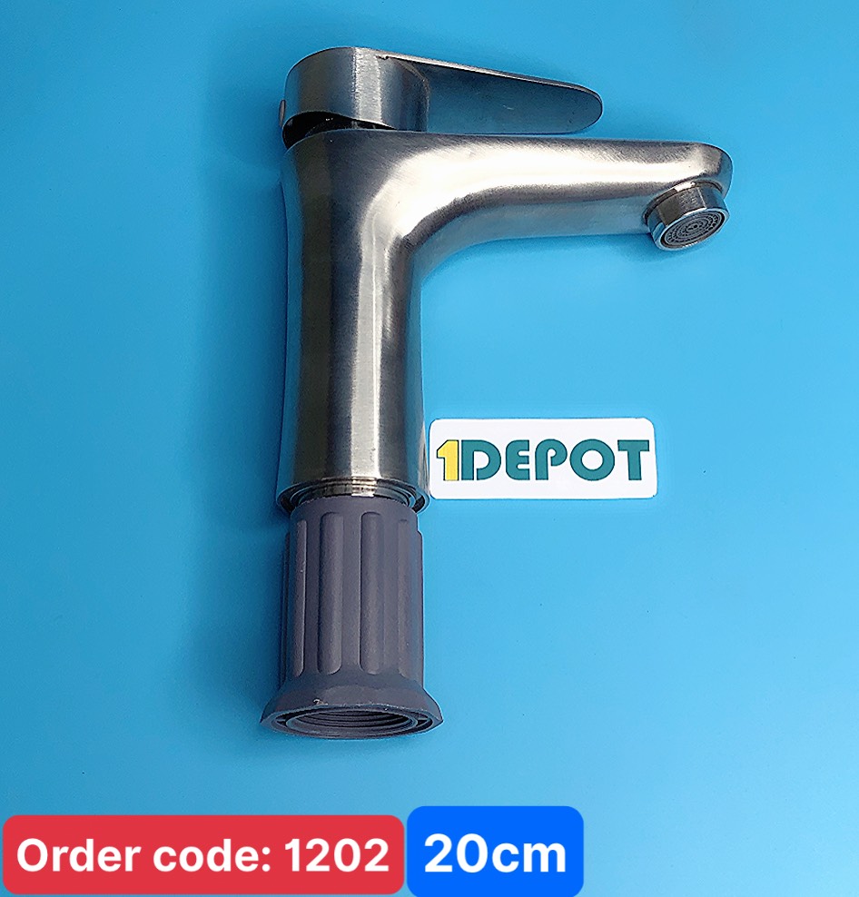 Vòi Lavabo nóng lạnh ARINO A787 Thân ngắn, Mạ Cr/Ni