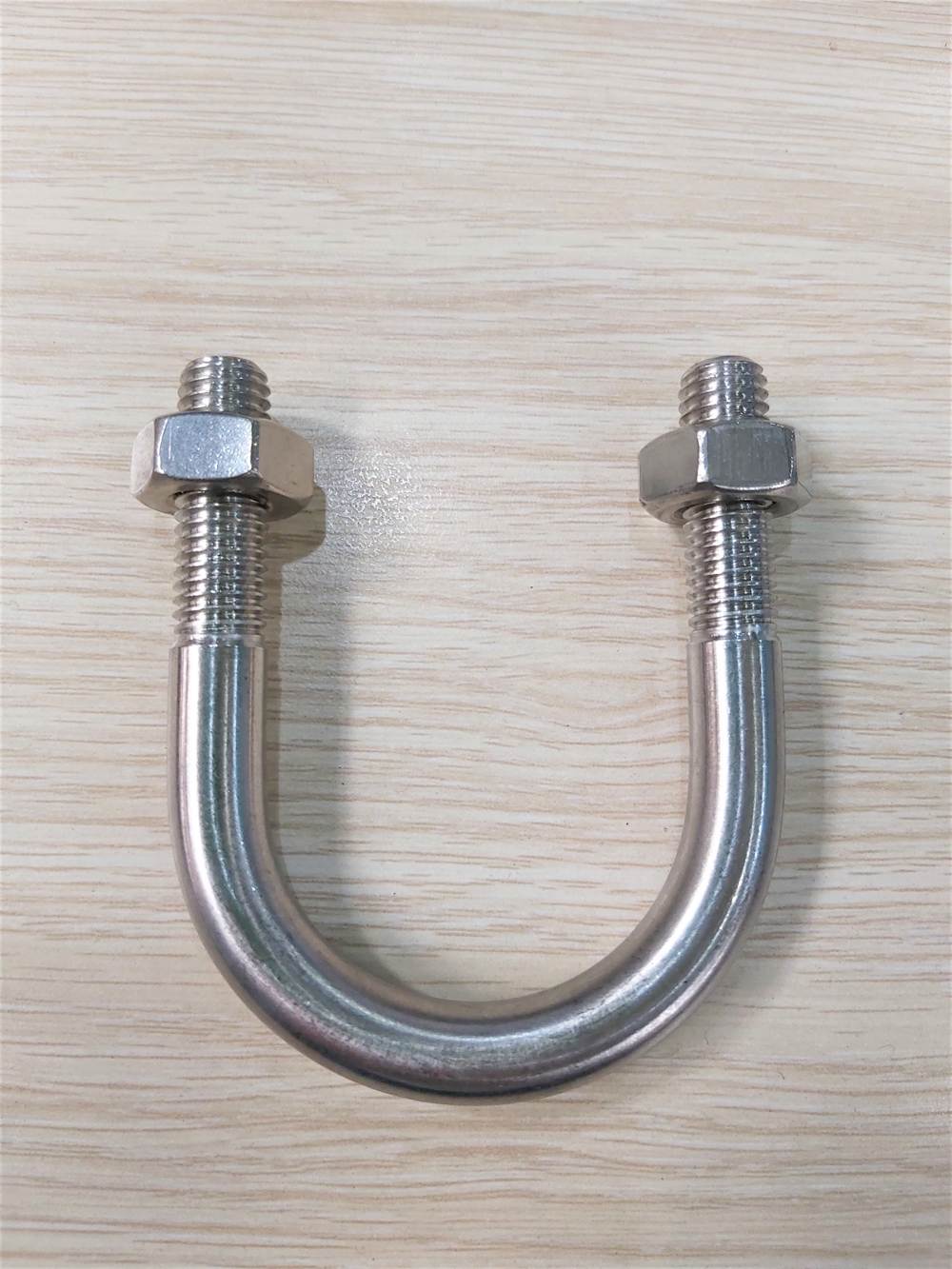 Cùm ống chữ U DN100 thép mạ kẽm M10