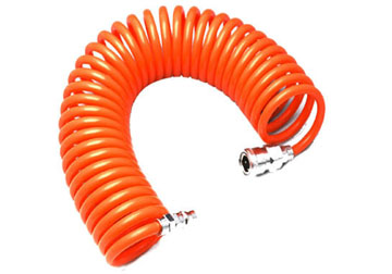 Dây hơi xoắn PU màu cam Kely 6.5 x 10 mm, Chiều dài 6m