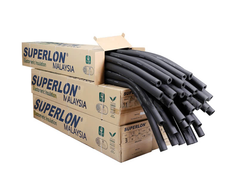 Ống bảo ôn cách nhiệt Superlon Ø25mm x dày 19mm