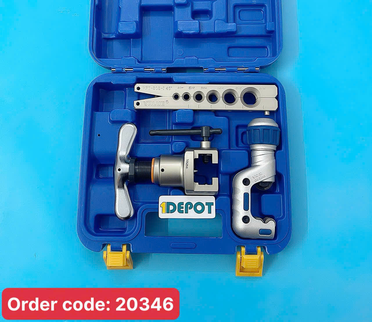 Bộ loe ống đồng lệch tâm Value VFT-808-IS có dao