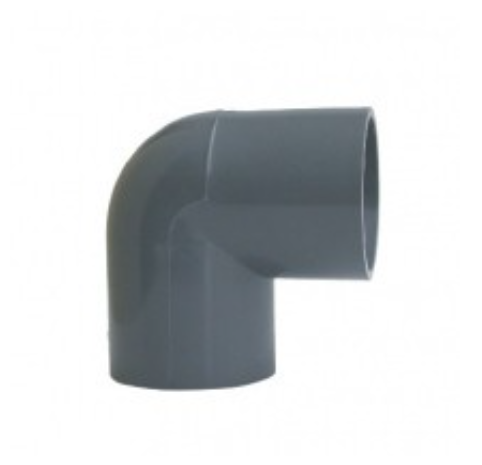 Co 90⁰ Ø168 nhựa PVC Bình Minh, loại mỏng