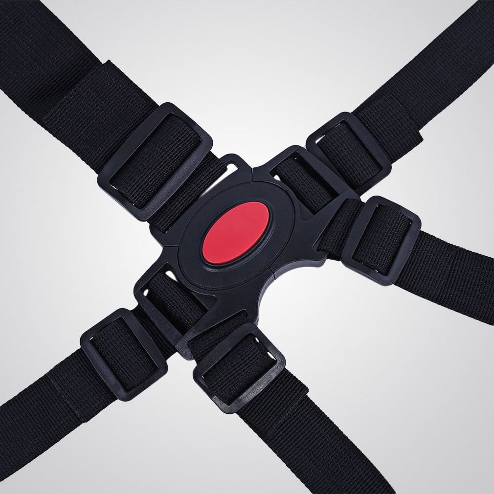 Đai an toàn cài 5 điểm cho bé, vải nylon + ABS