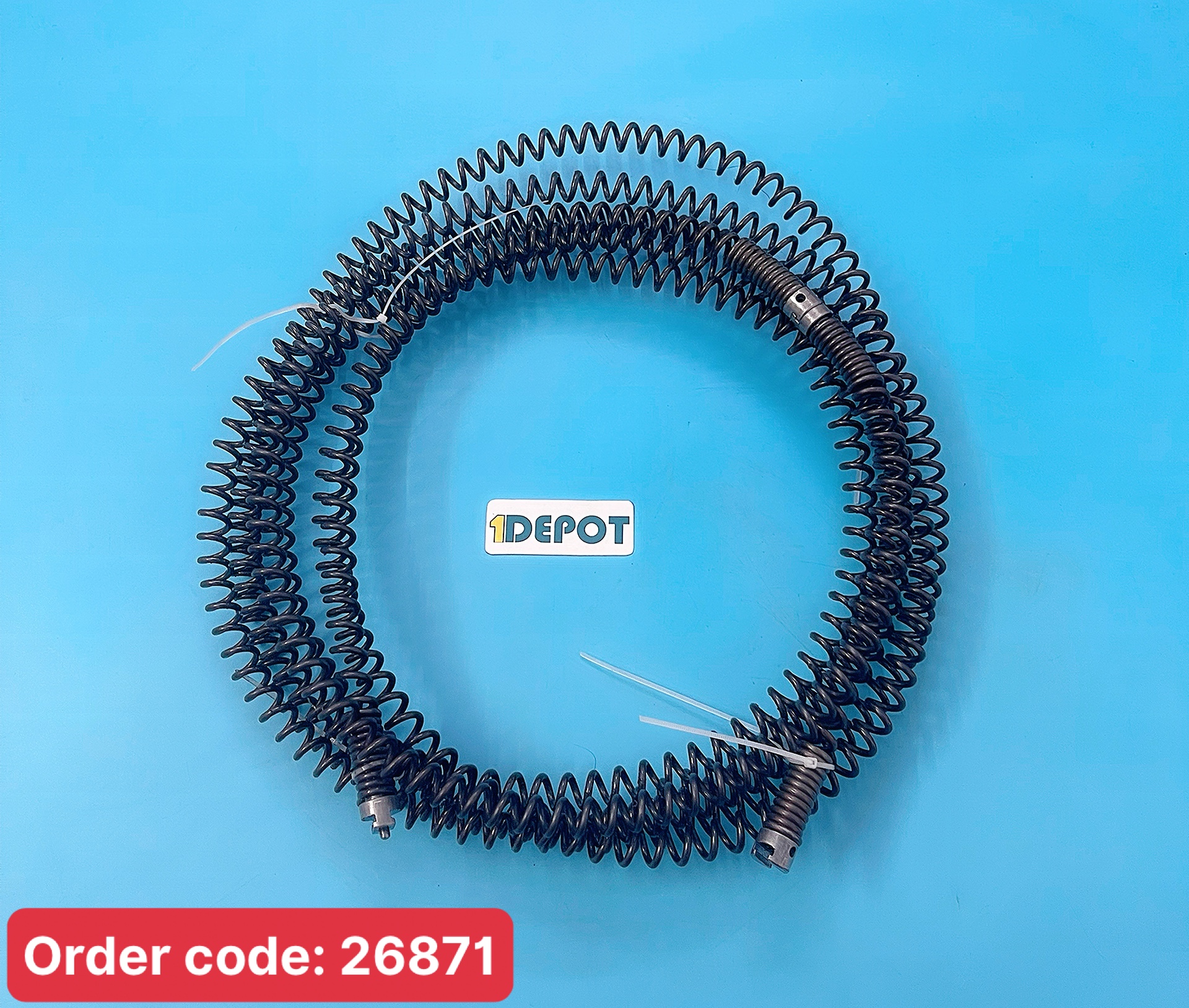 Dây lò xo thông tắc Φ16 – dài 6m, thép mangan siêu bền