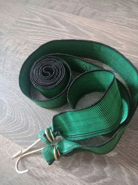 Dây thun chằng hàng màu xanh 5cm x 3m