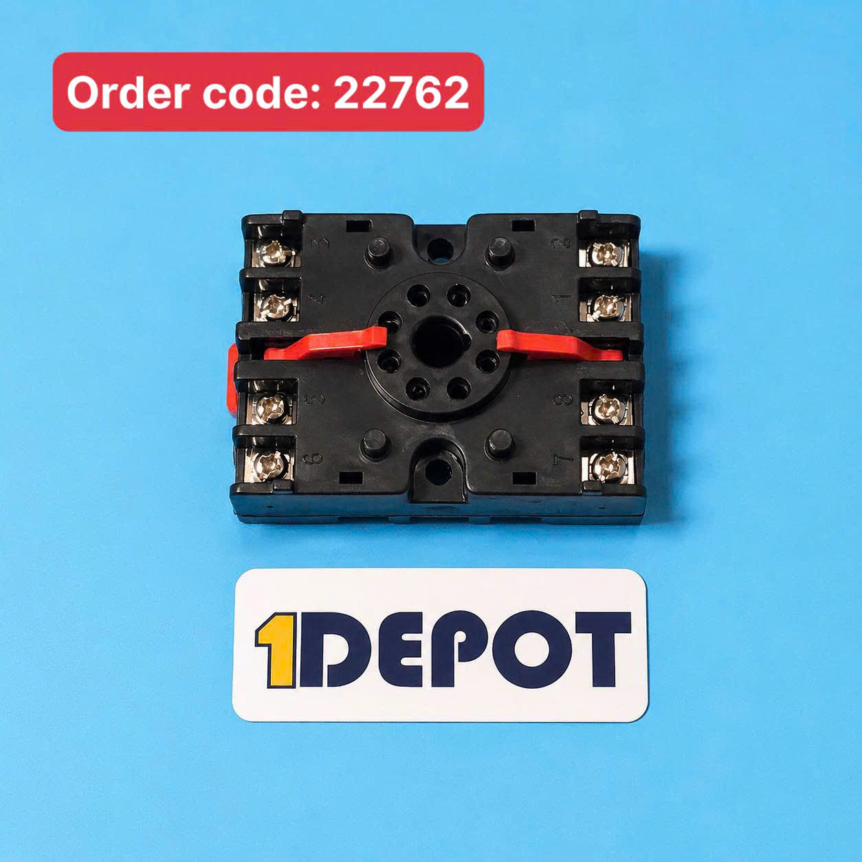 Đế cắm relay 8 chân tròn BIZ-08