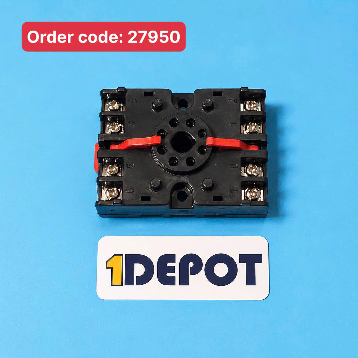 Đế relay 8 chân tròn Hanyoung BIZ-08