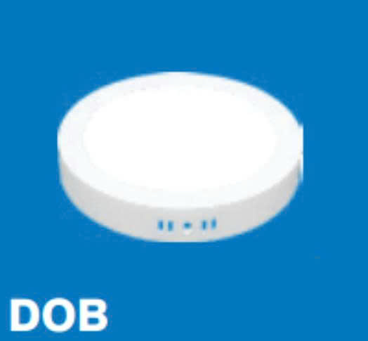 Đèn LED tròn nổi MPE 18W SRPL2-18/3C, 223x32 mm, 3 chế độ màu ( thân đèn tròn nhựa màu trắng )