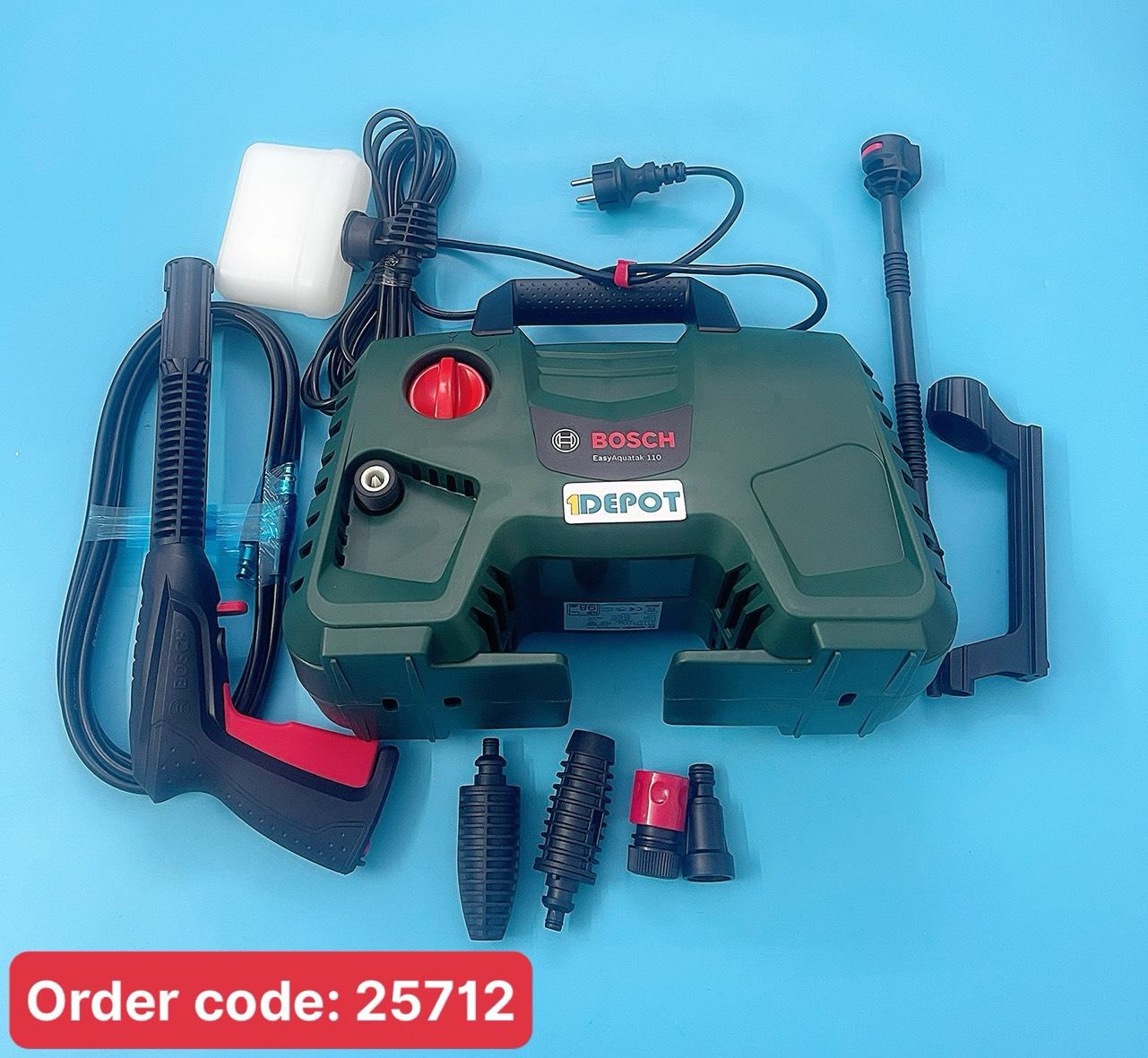 Máy phun xịt rửa áp lực cao Bosch Easy Aquatak 110 1300W